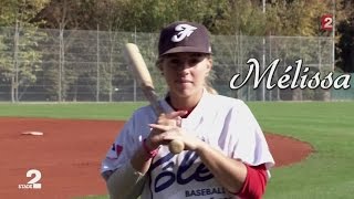 Mélissa Mayeux, la jeune prodige du base-ball